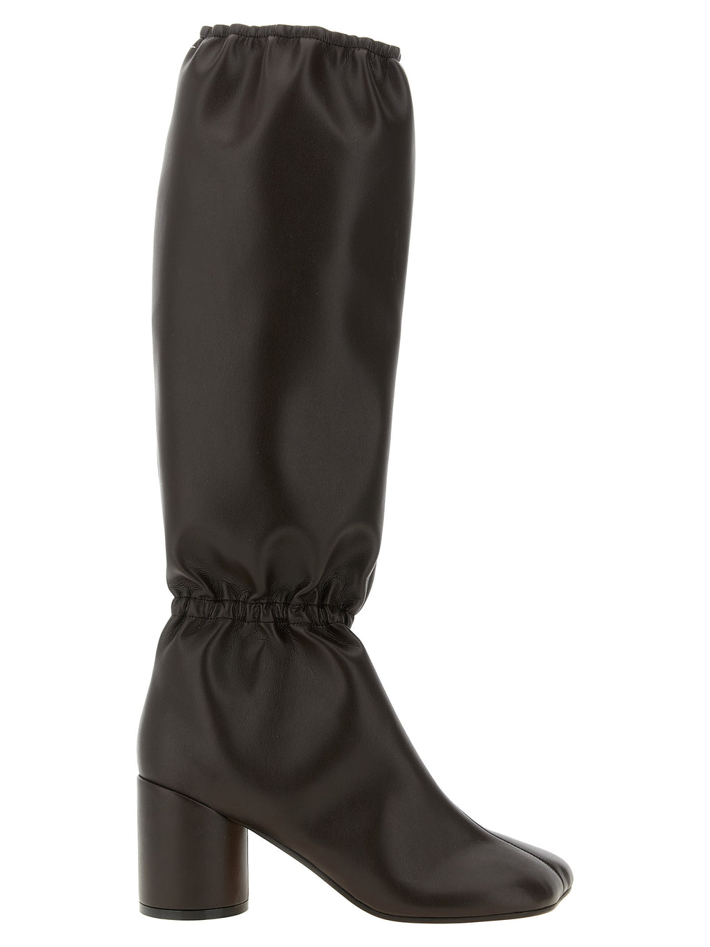 MM6 Maison Margiela Brown Polyethylene Over The Knee