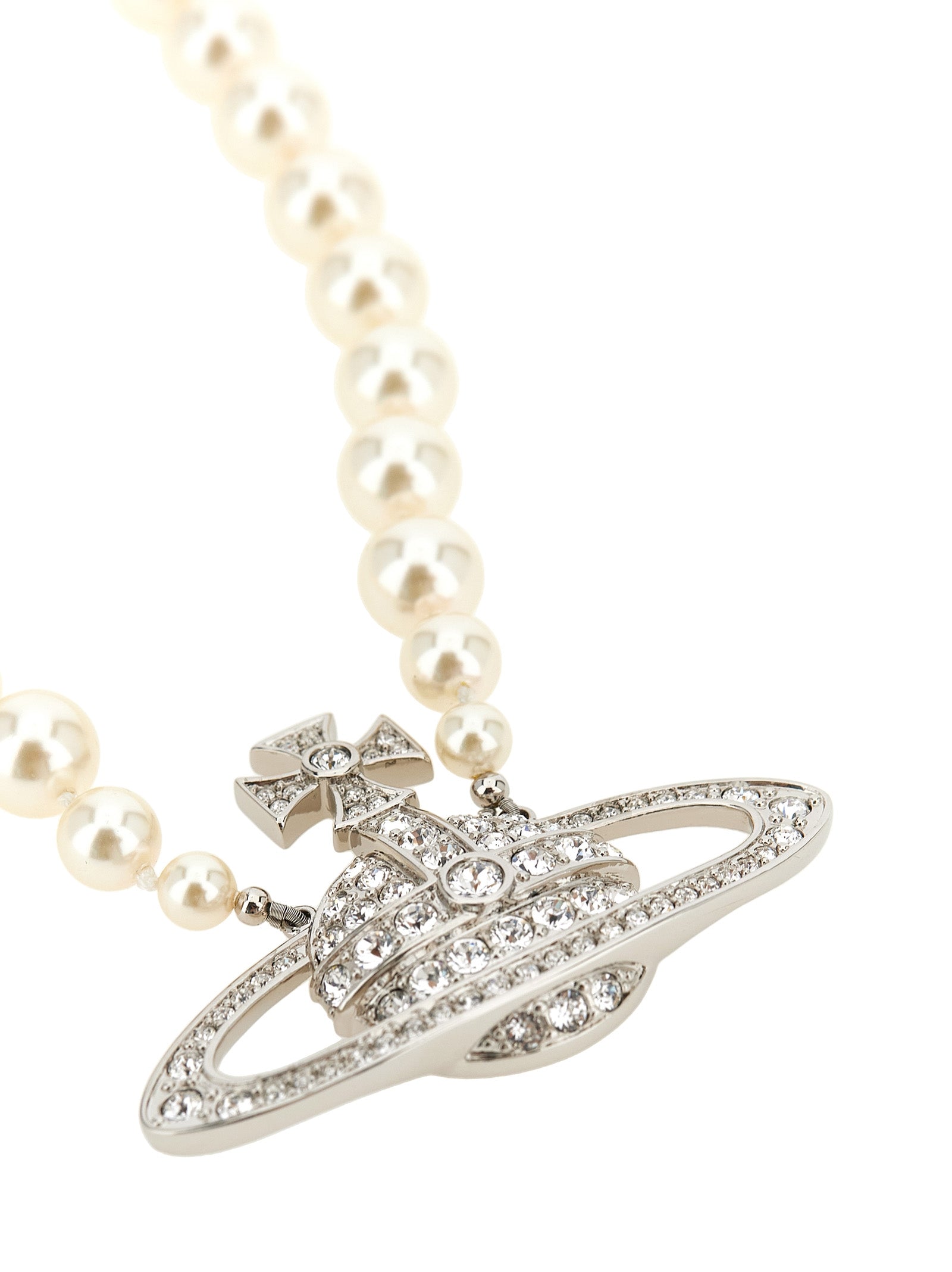 Vivienne Westwood Silver Brass Necklace