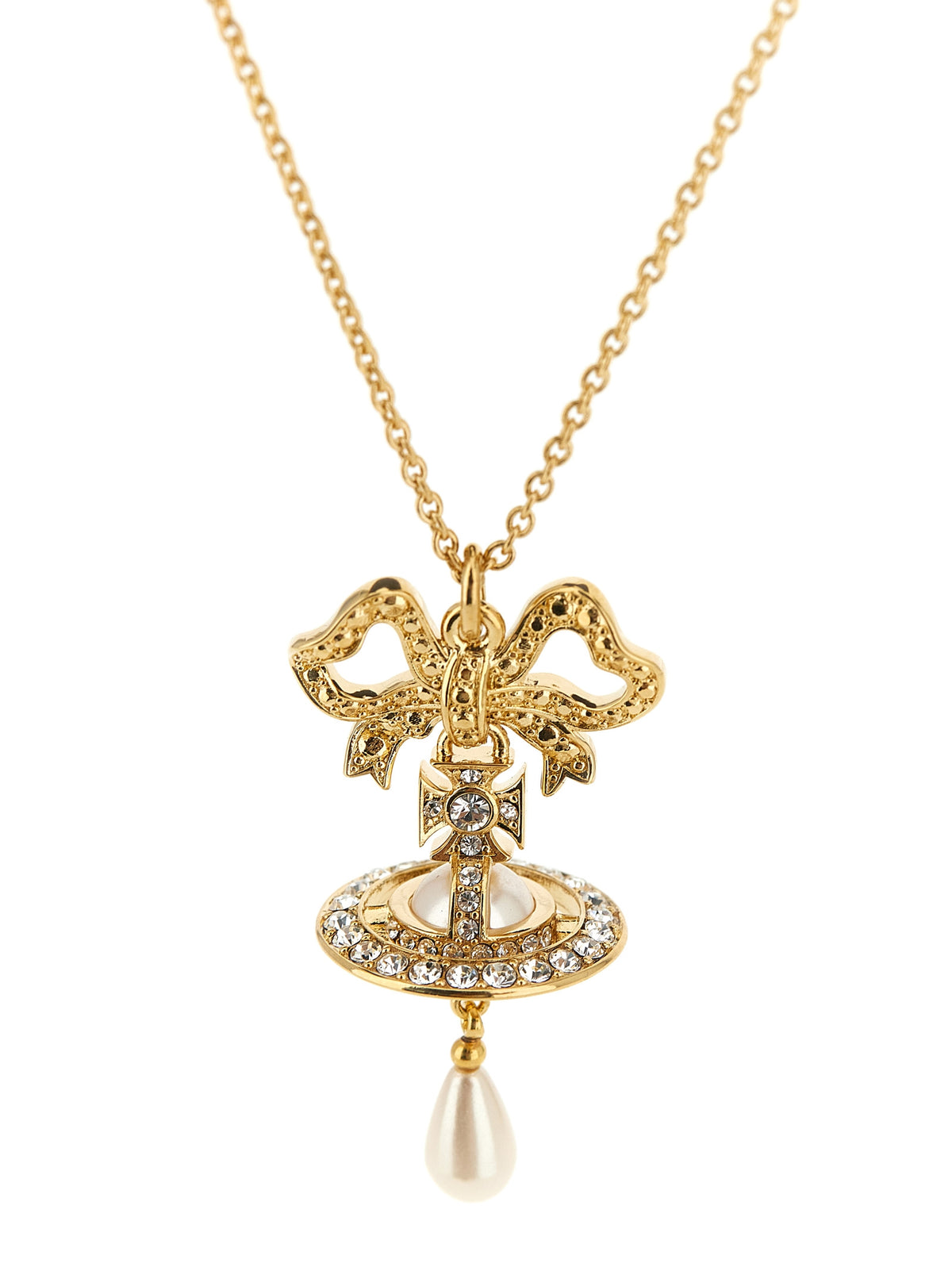Vivienne Westwood Gold Brass Necklace