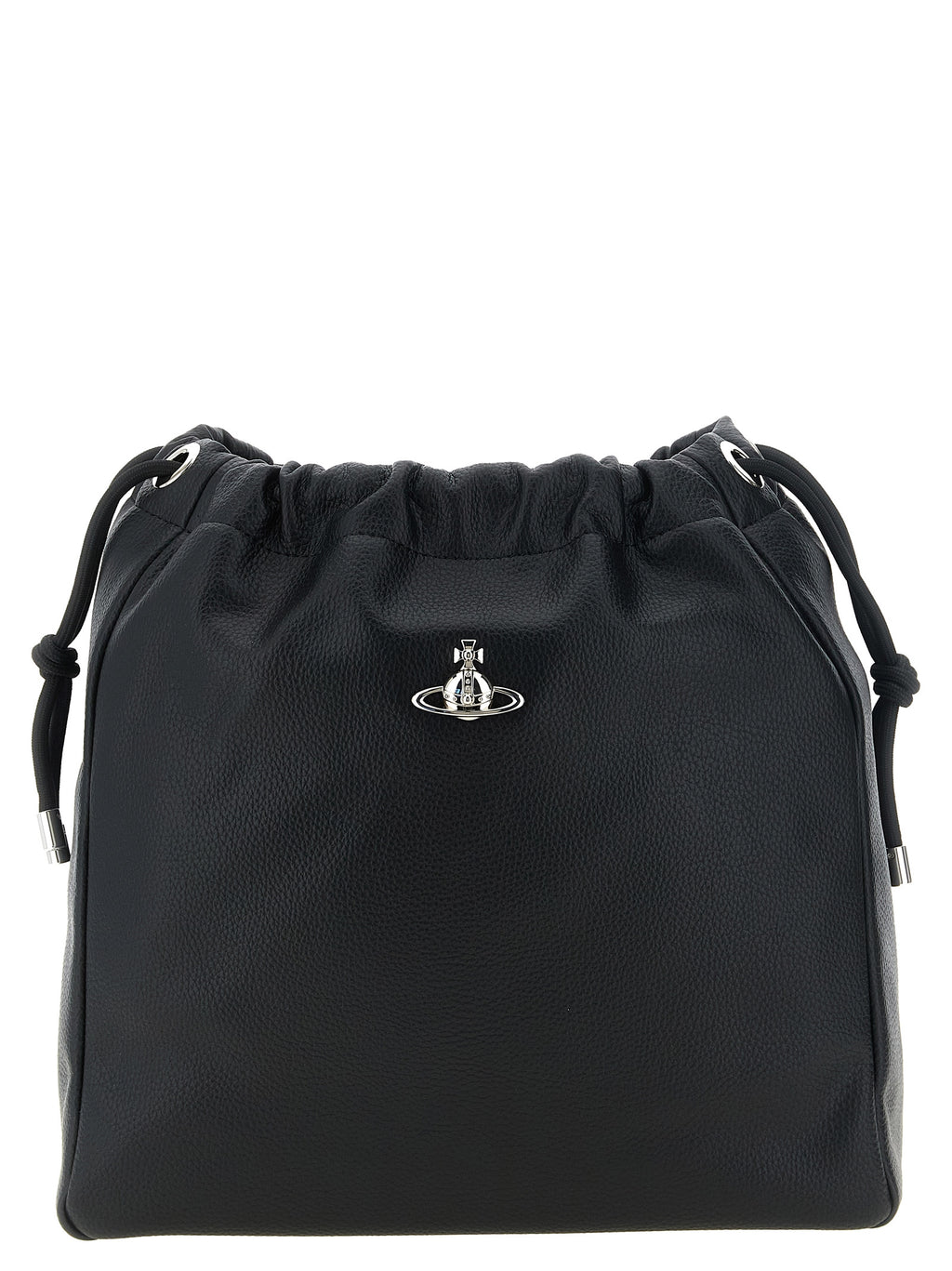 Vivienne Westwood Black Polyethylene Shoulder Bag