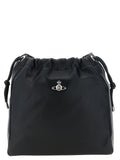 Vivienne Westwood Black Polyethylene Shoulder Bag