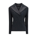 Ermanno Scervino Black Viscose Blazer