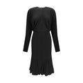 Jacquemus Black Acetate Casual Dress