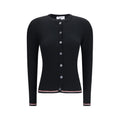 Thom Browne Black Wool Oves Aries Cardigan