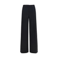 Fendi Black Cotton Casual Pants
