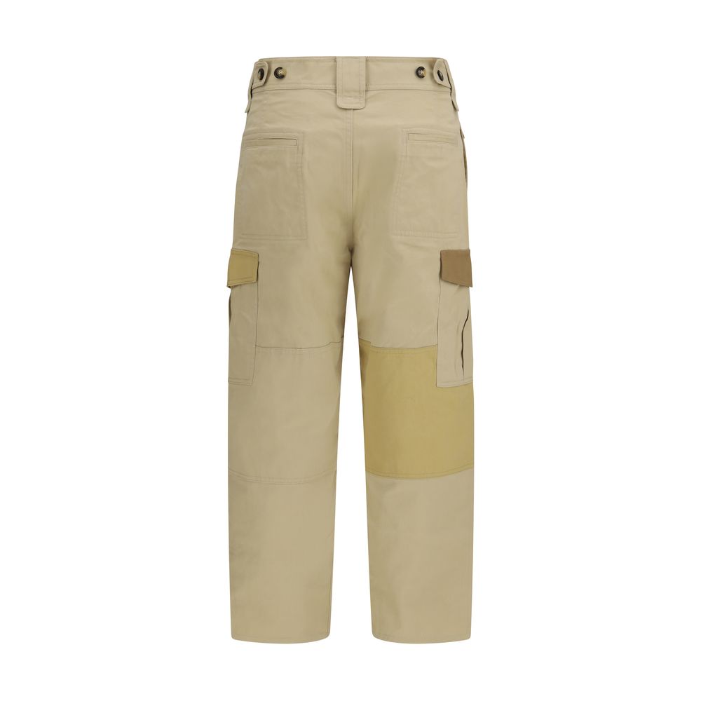 Isabel Marant Étoile Beige Cotton Cargo Pants