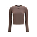 Jacquemus Brown Cotton Long Sleeve T-Shirt