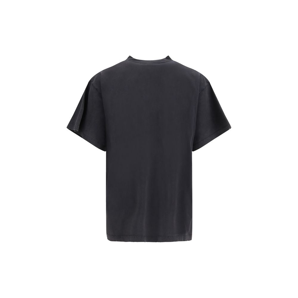 Balenciaga Gray Cotton T-Shirt