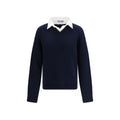 Balenciaga Blue Cotton Sweatshirt