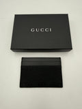 Gucci GUCCI GG Canvas Black Cardholder
