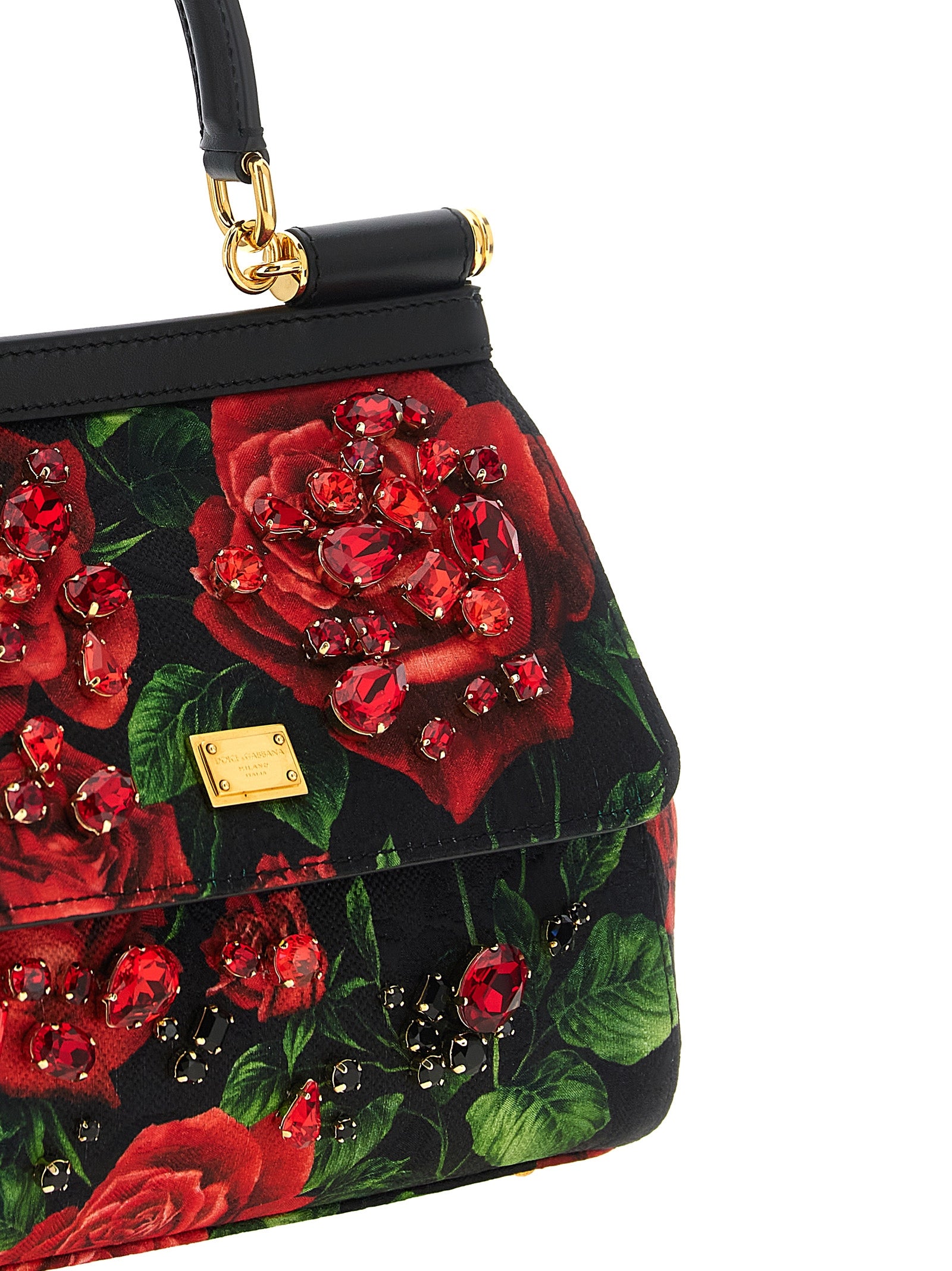 Dolce & Gabbana Red Cotton Handbag