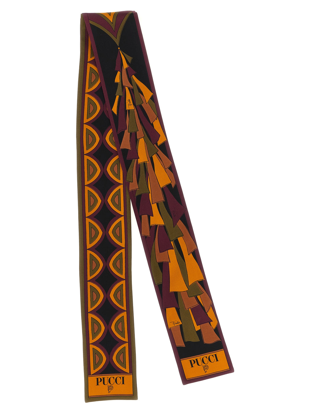 Emilio Pucci Multicolor Silk Scarf