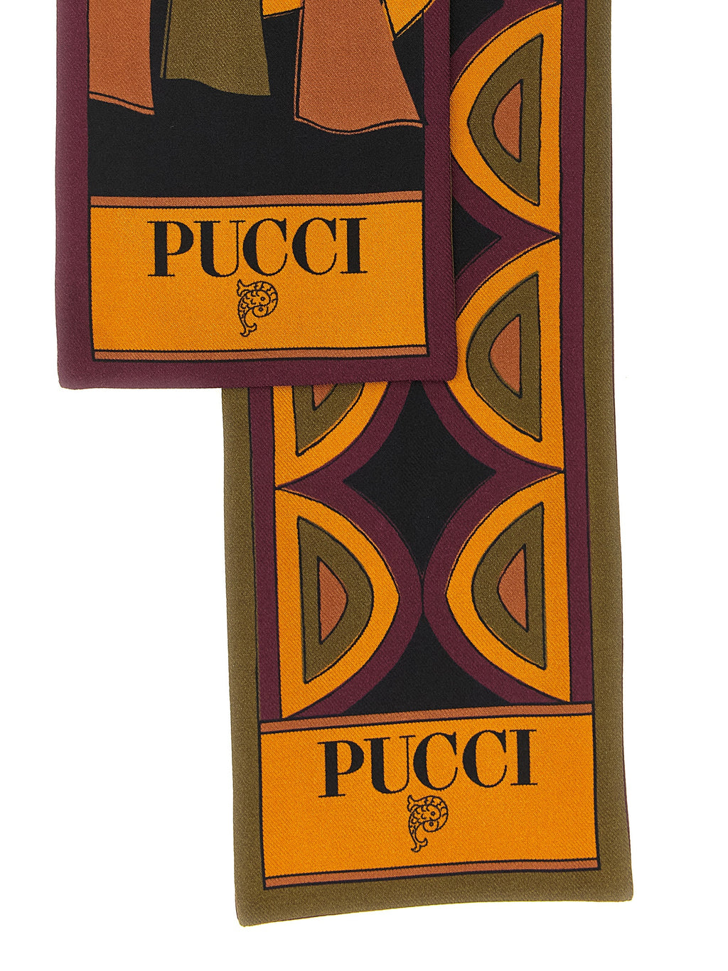 Emilio Pucci Multicolor Silk Scarf