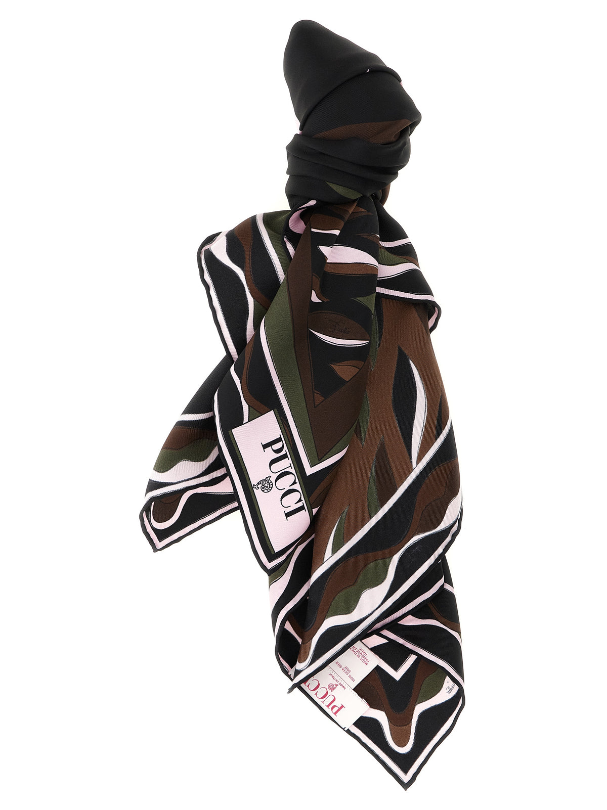 Emilio Pucci Multicolor Silk Scarf