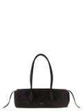 Khaite Brown Calfskin Shoulder Bag