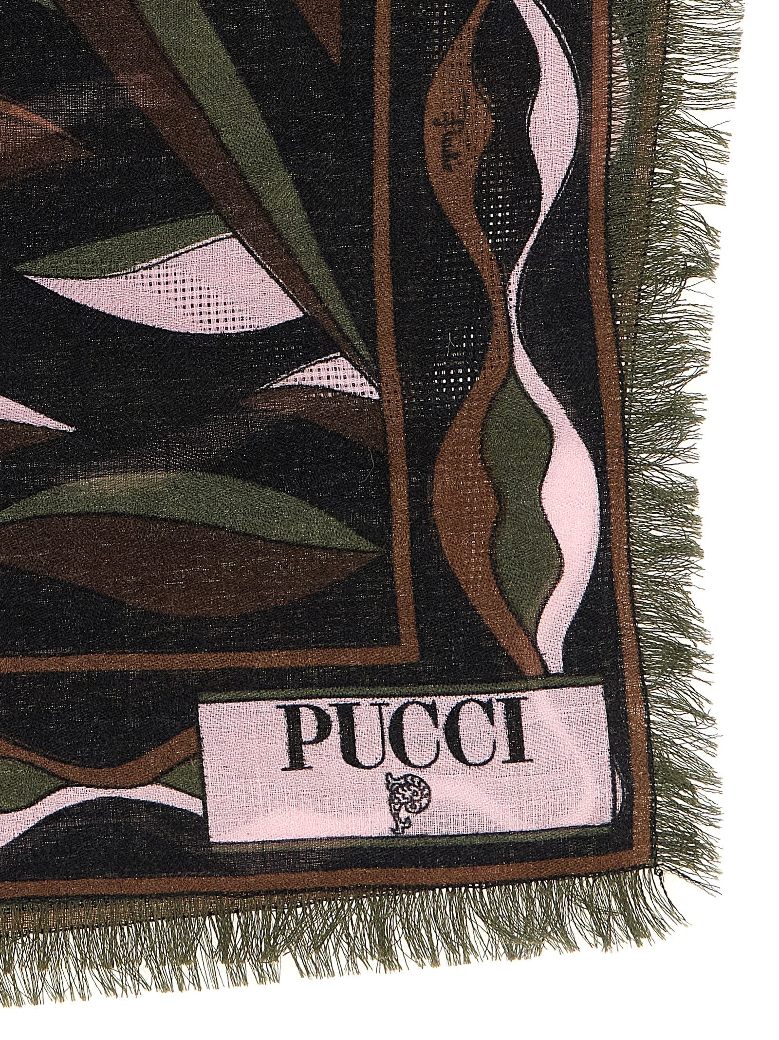 Emilio Pucci Multicolor Silk Scarf