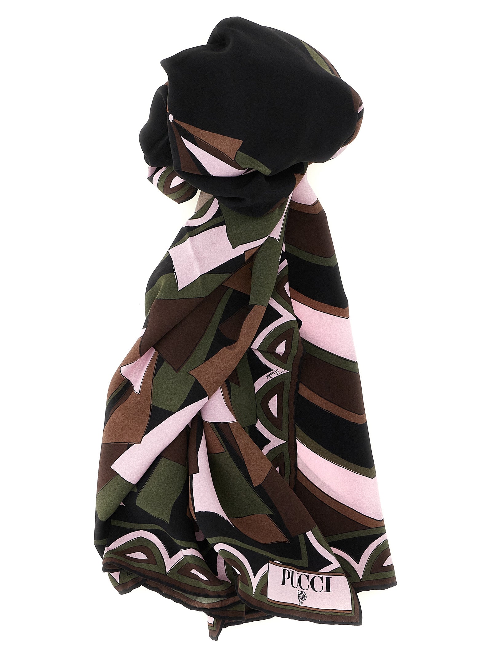 Emilio Pucci Multicolor Silk Scarf