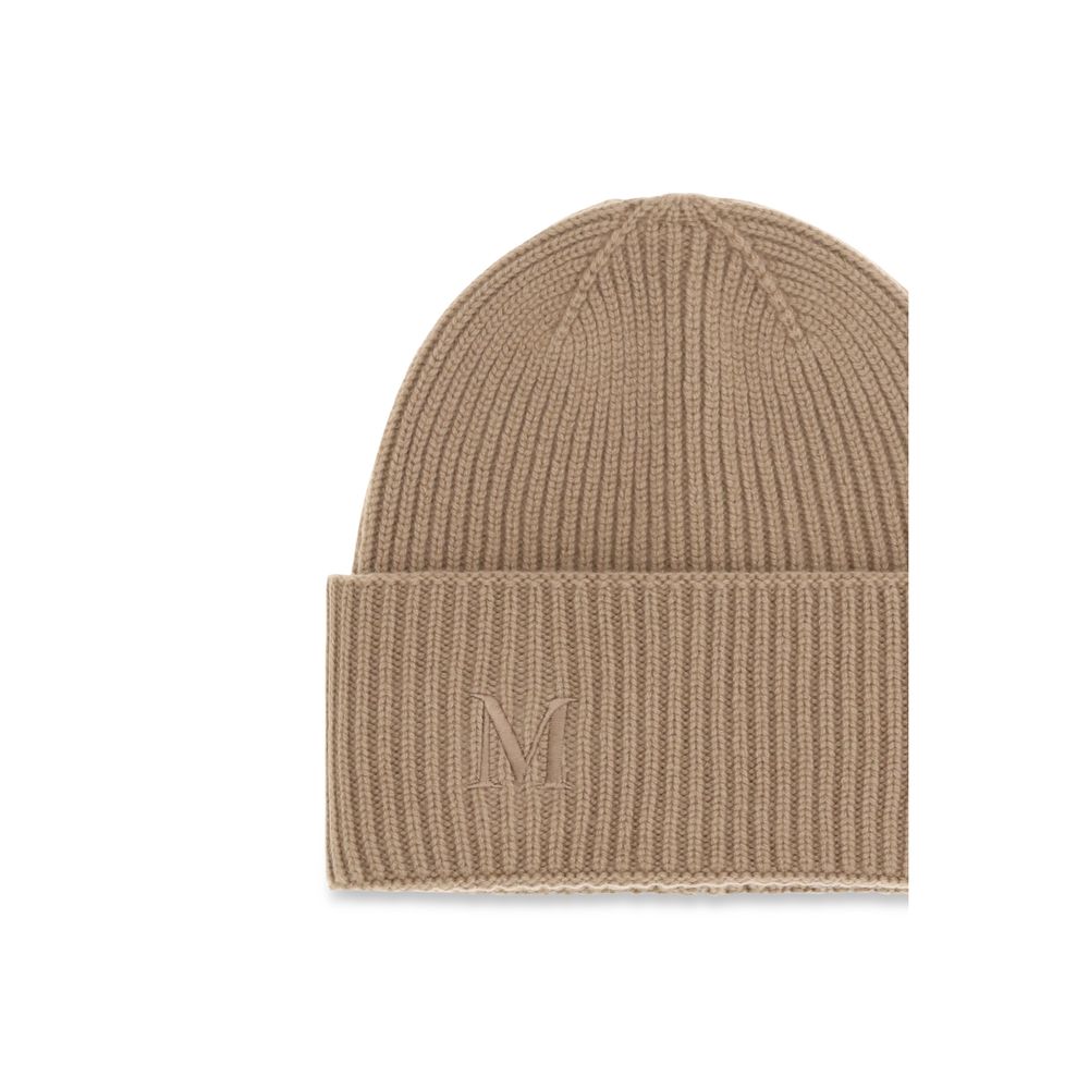 Max Mara Beige Cashmere Beanie