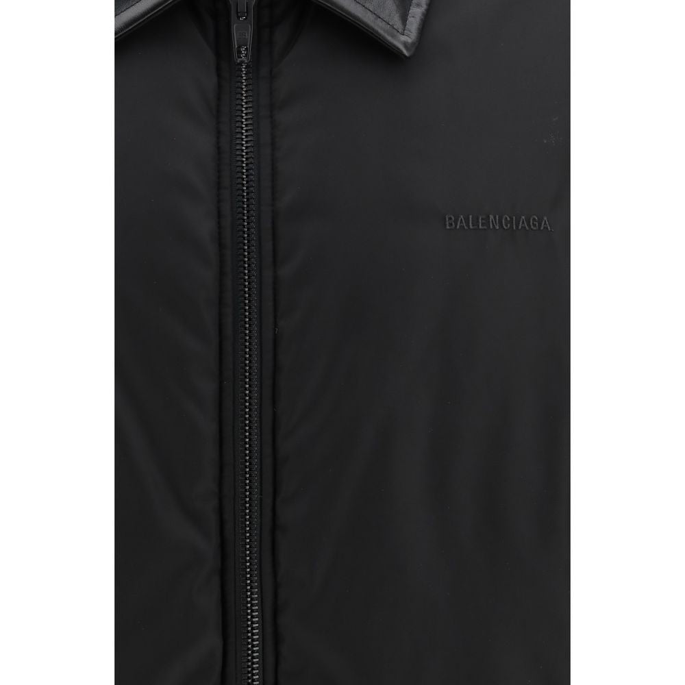 Balenciaga Black Nylon Bomber