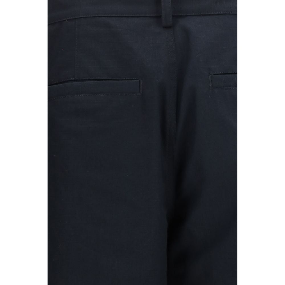 Balenciaga Black Cotton Cargo Pants