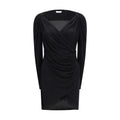 Balmain Black Viscose Casual Dress