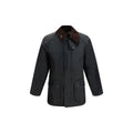 Barbour Black Cotton Full-Length Jacket