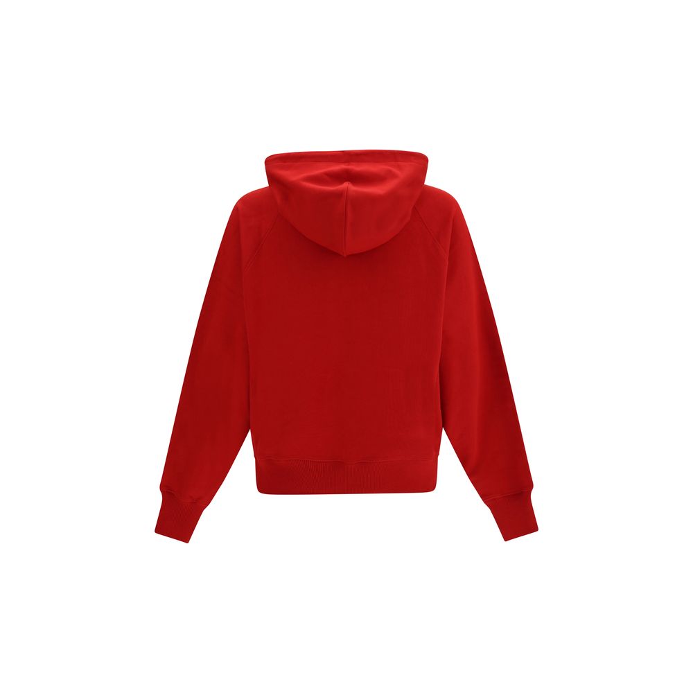 Ami Paris Red Cotton Sweatshirt