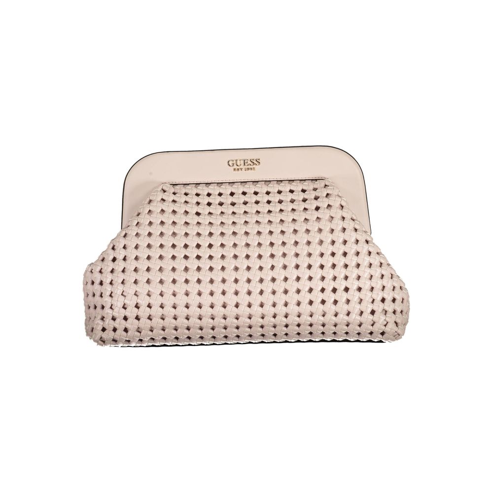 Guess Jeans Pink Polyurethane Women's Handbag