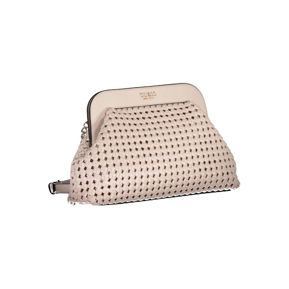 Guess Jeans Pink Polyurethane Women's Handbag
