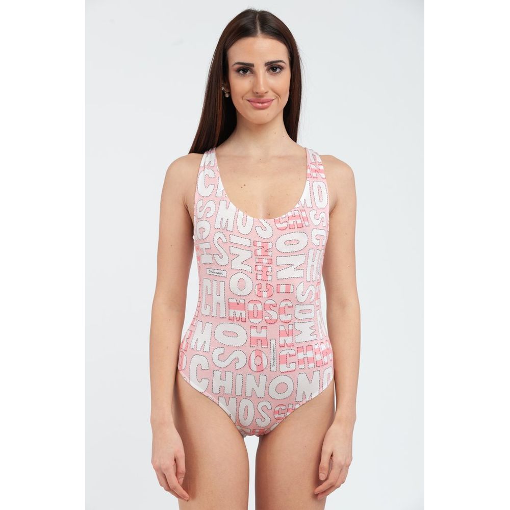 Moschino Multicolor Cotton One-Piece Swimsuit