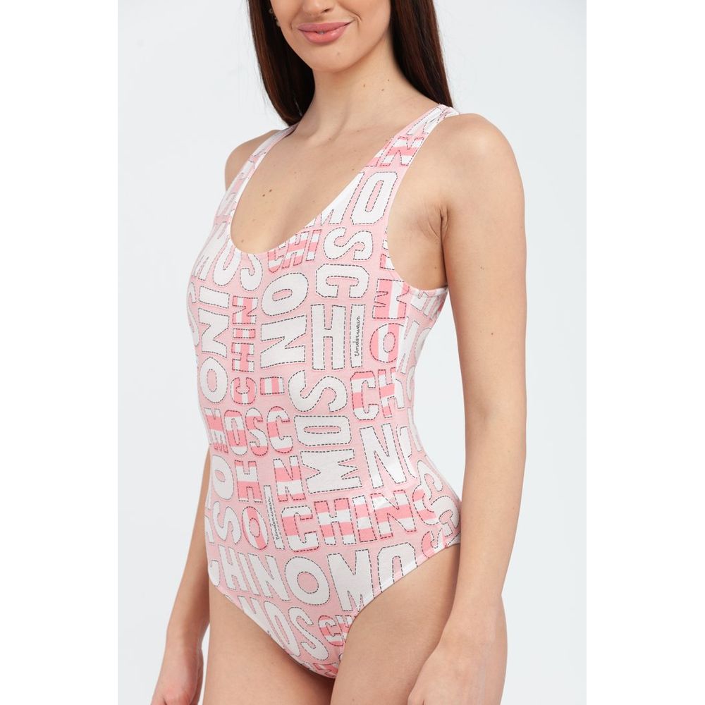 Moschino Multicolor Cotton One-Piece Swimsuit
