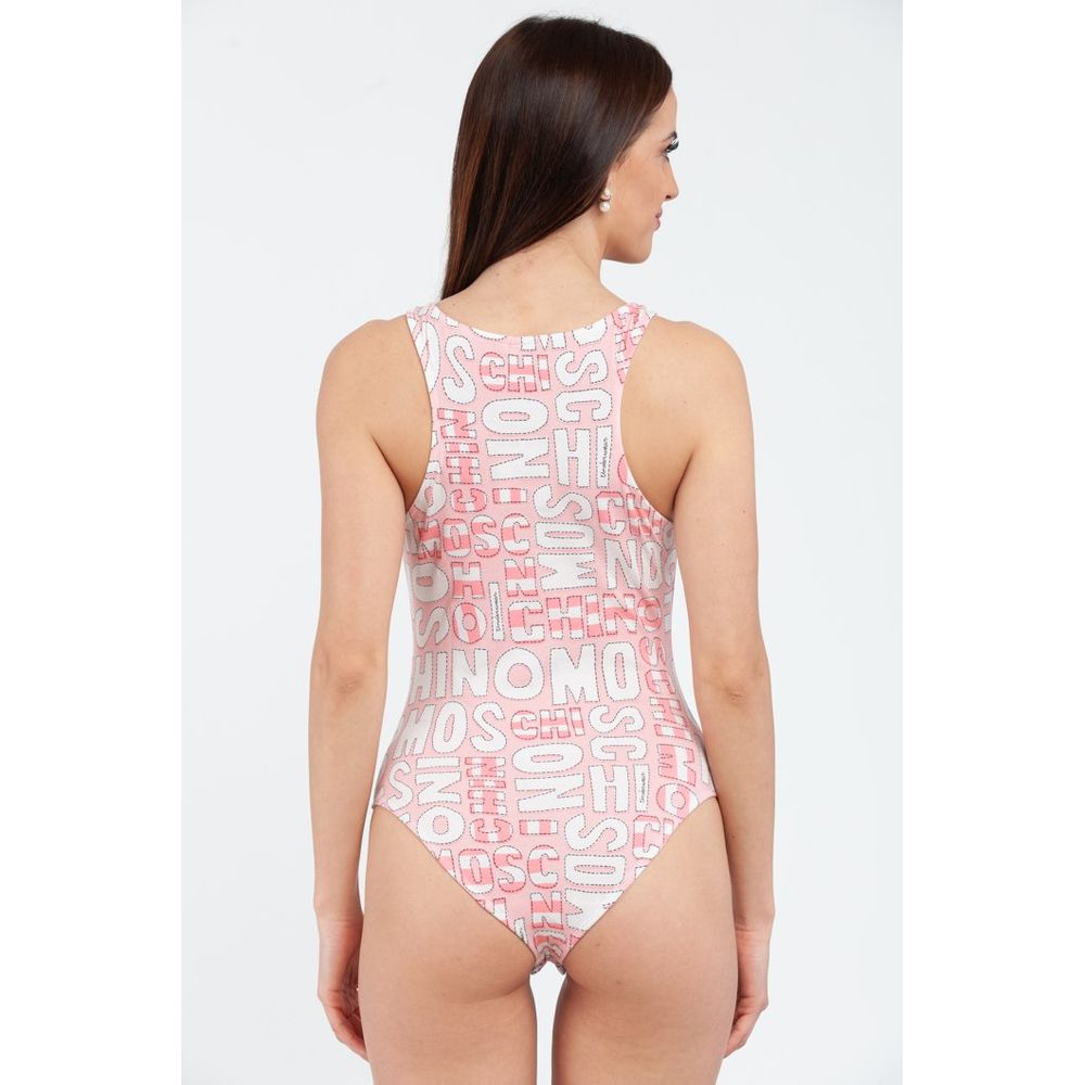 Moschino Multicolor Cotton One-Piece Swimsuit