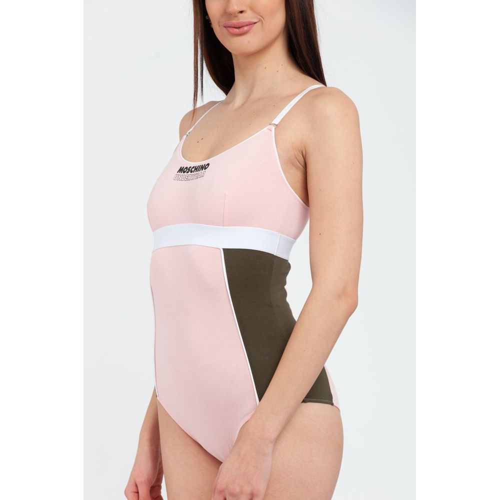 Moschino Multicolor Cotton One-Piece Swimsuit