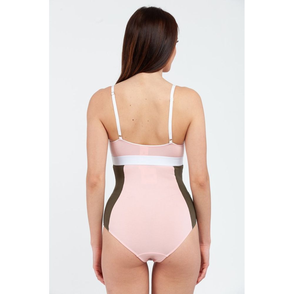 Moschino Multicolor Cotton One-Piece Swimsuit