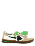 Off-White Multicolor Nylon Athletic Sneakers
