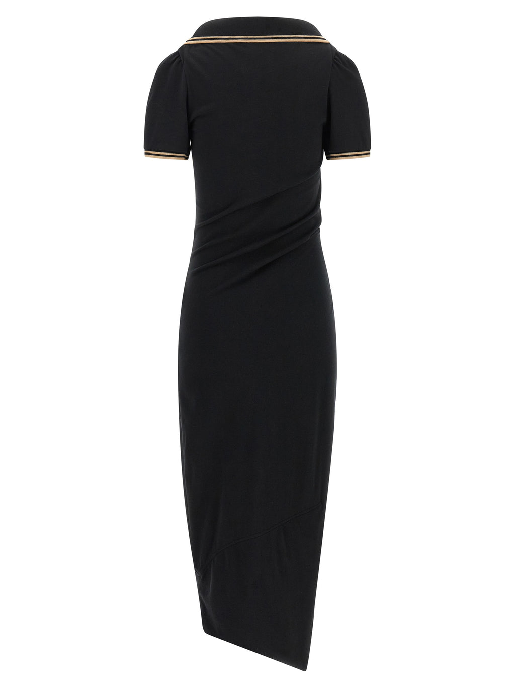 Vivienne Westwood Black Cotton Midi Dress