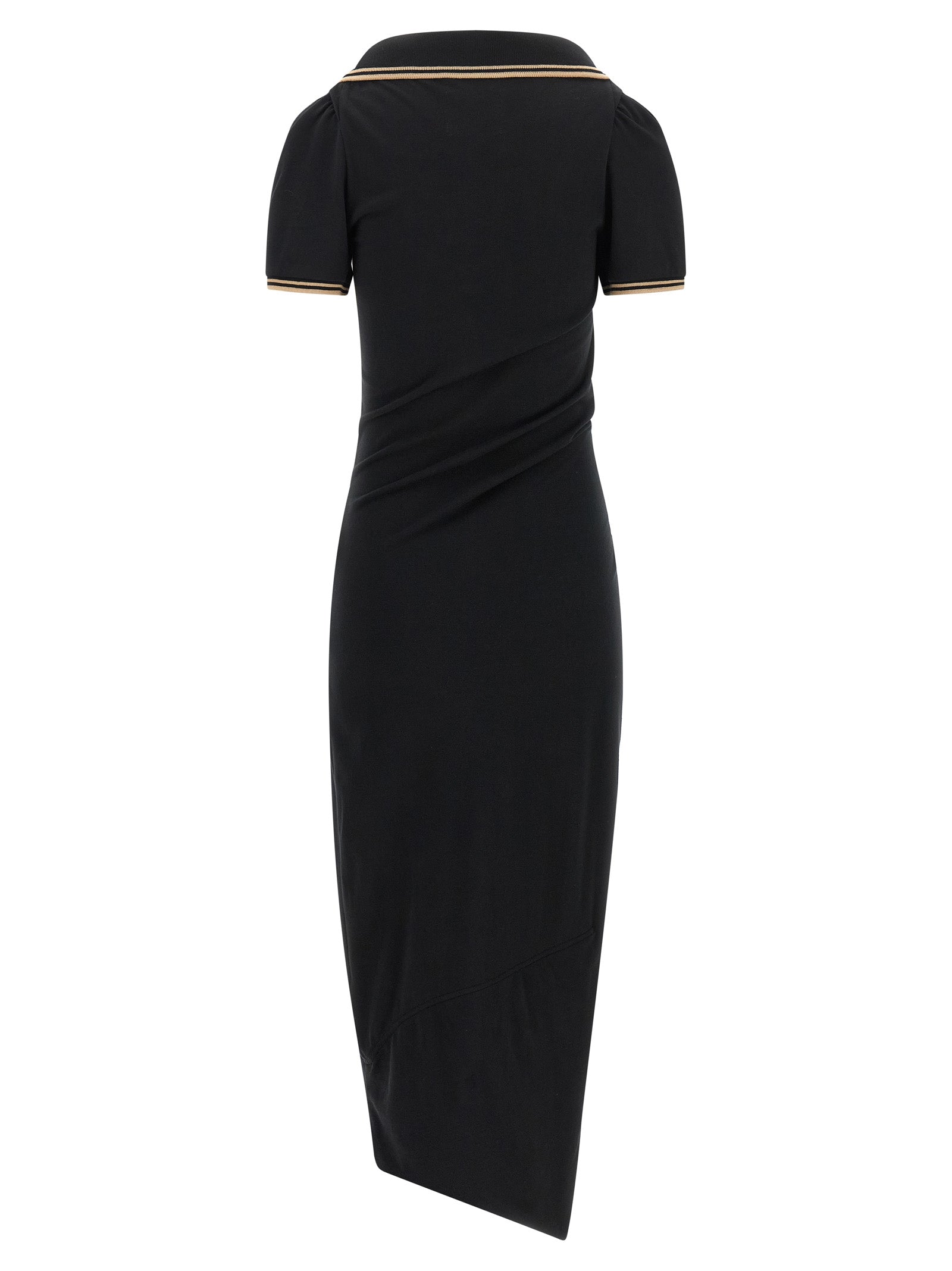 Vivienne Westwood Black Cotton Midi Dress