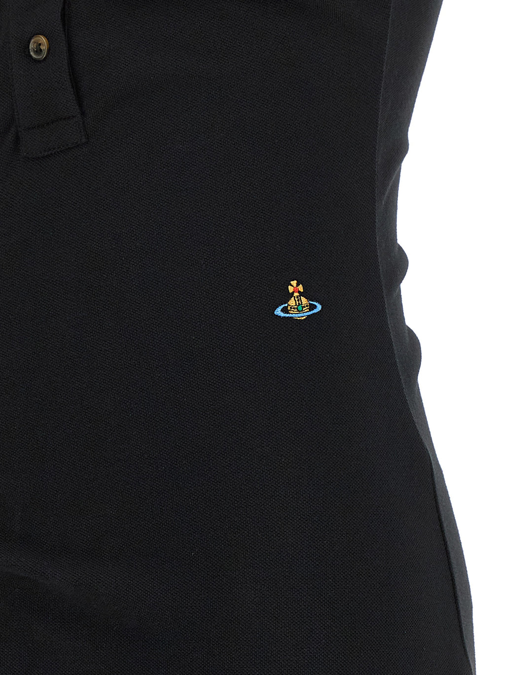 Vivienne Westwood Black Cotton Midi Dress
