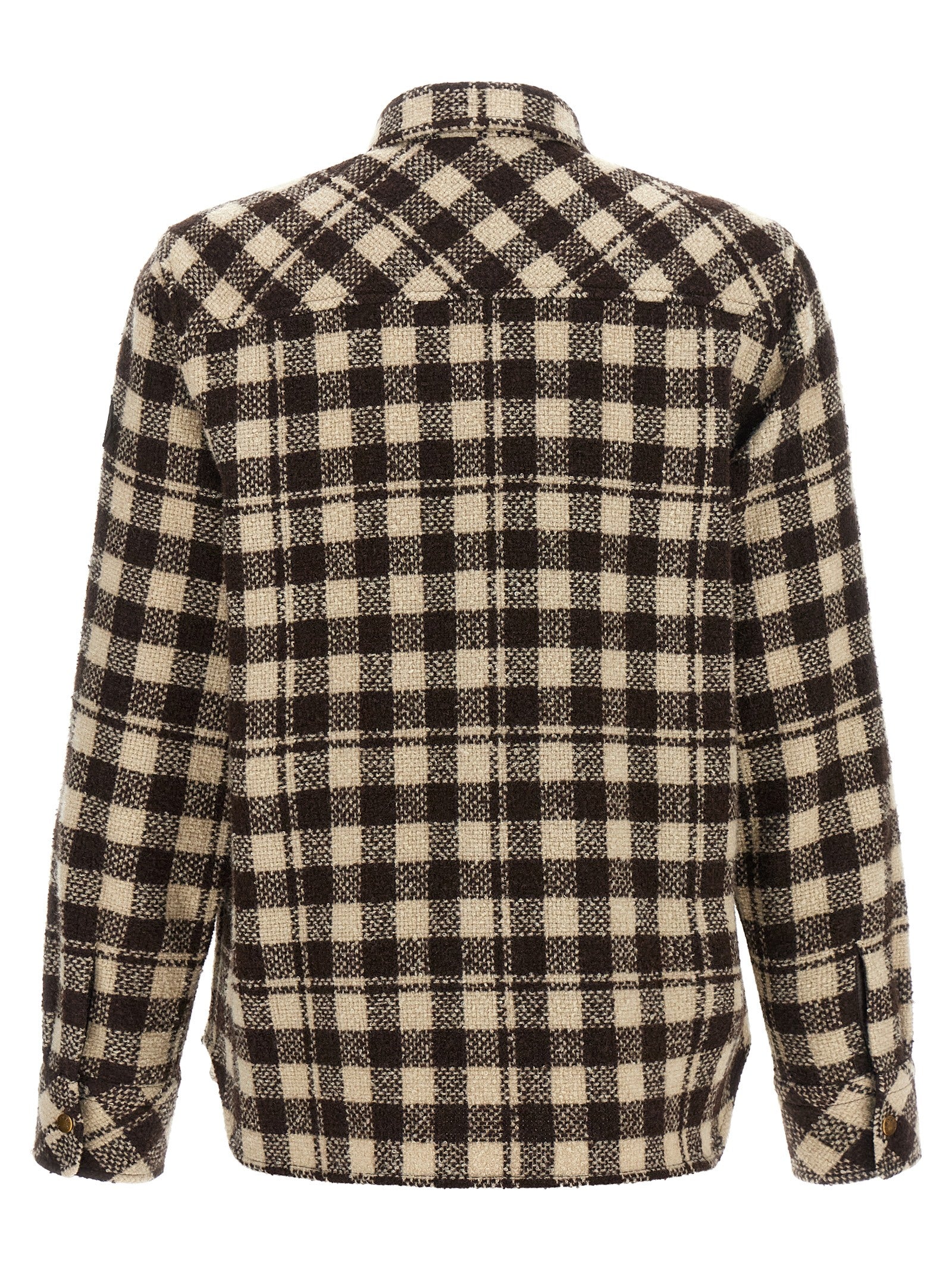 Moncler Brown Wool Blouse