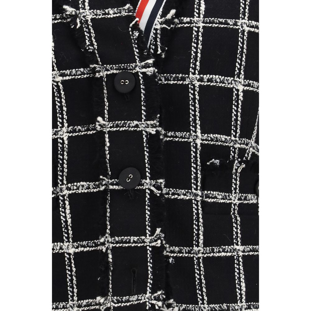 Thom Browne Black Cotton Jacket