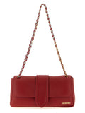 Jacquemus Red Lamb Leather Shoulder Bag