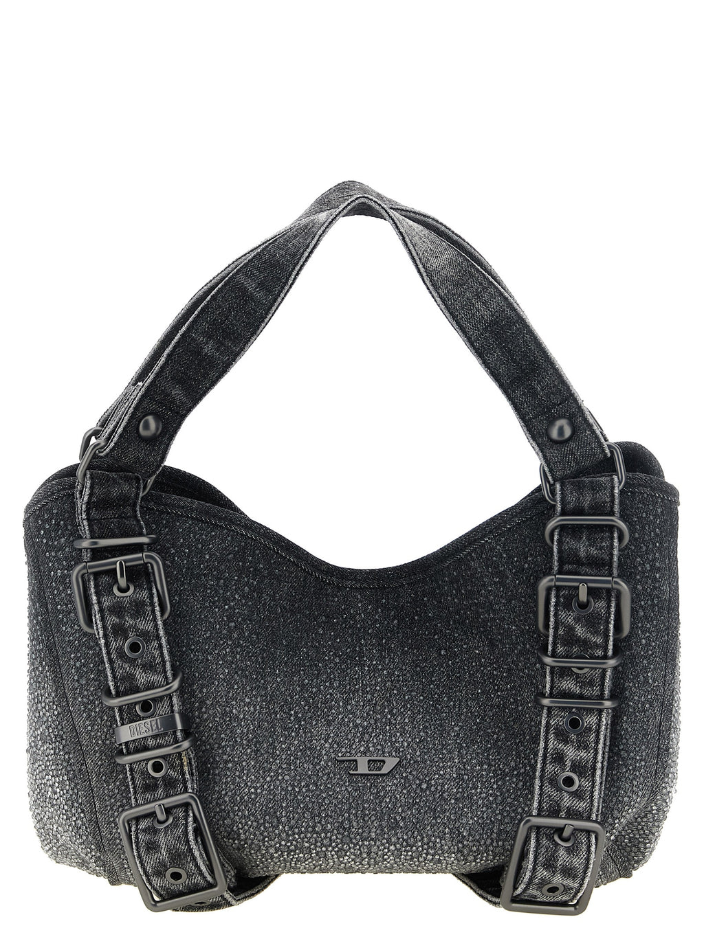 Diesel Black Cotton Handbag