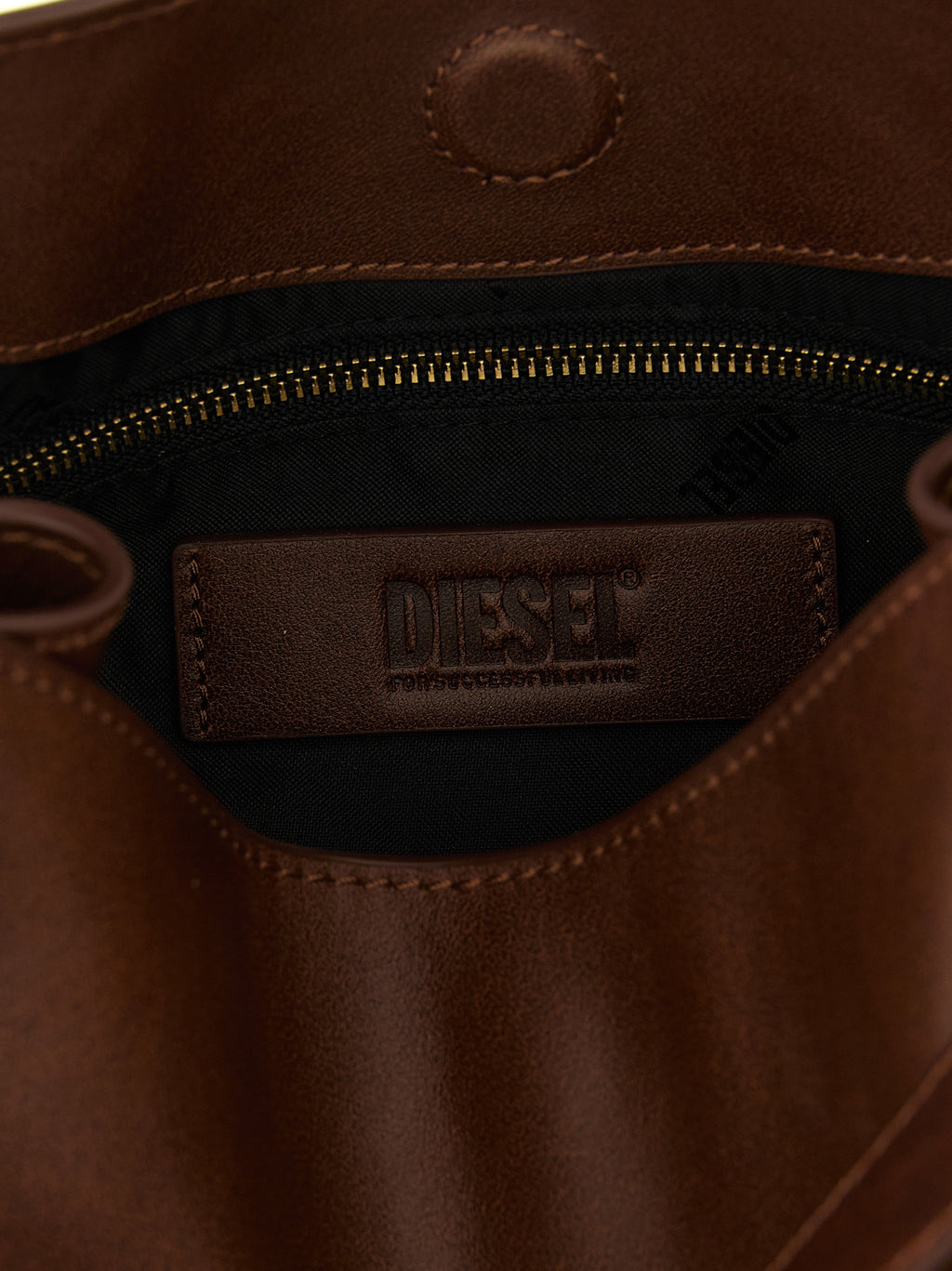 Diesel Brown Other Fibres Handbag