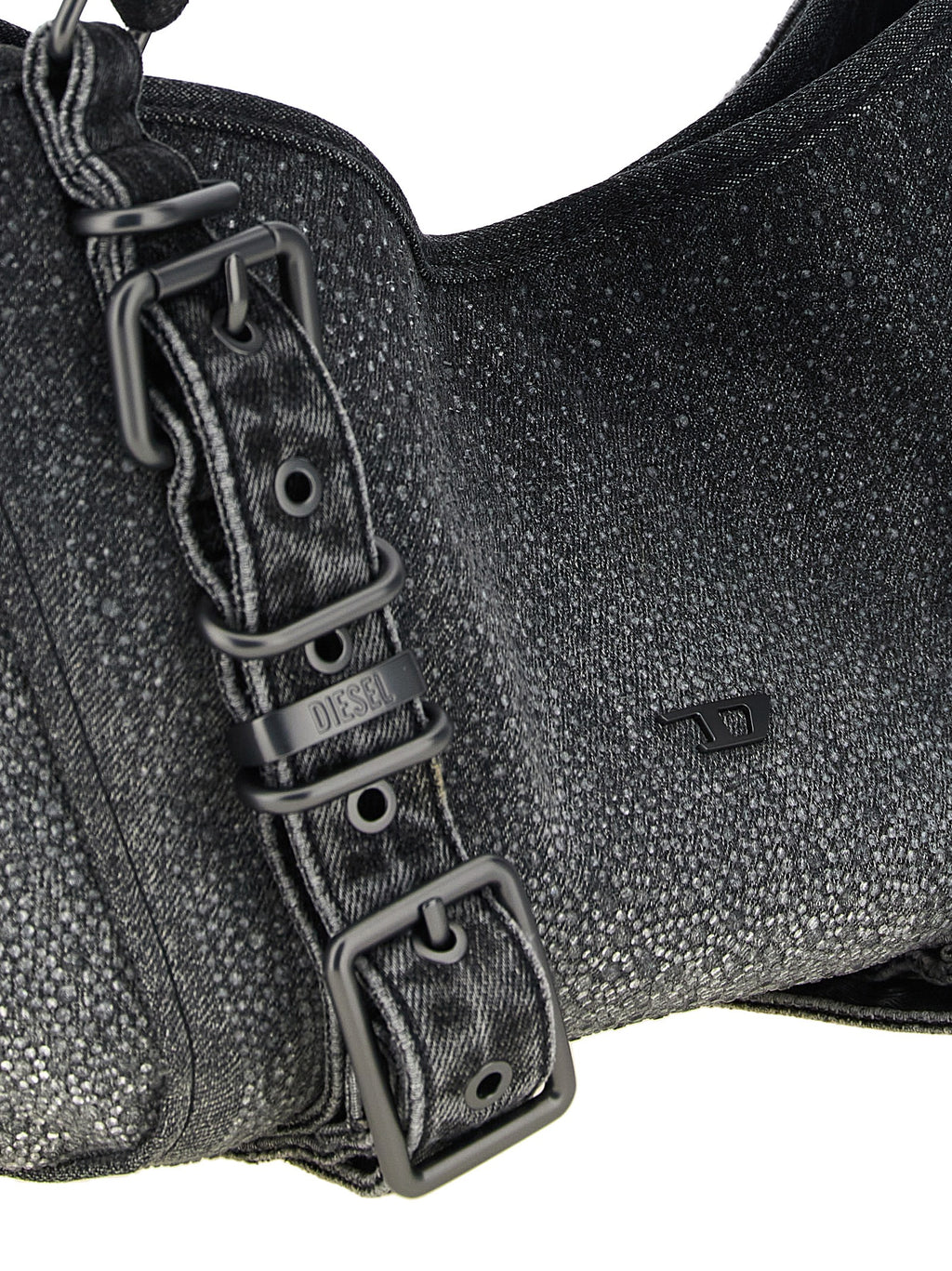 Diesel Black Cotton Handbag