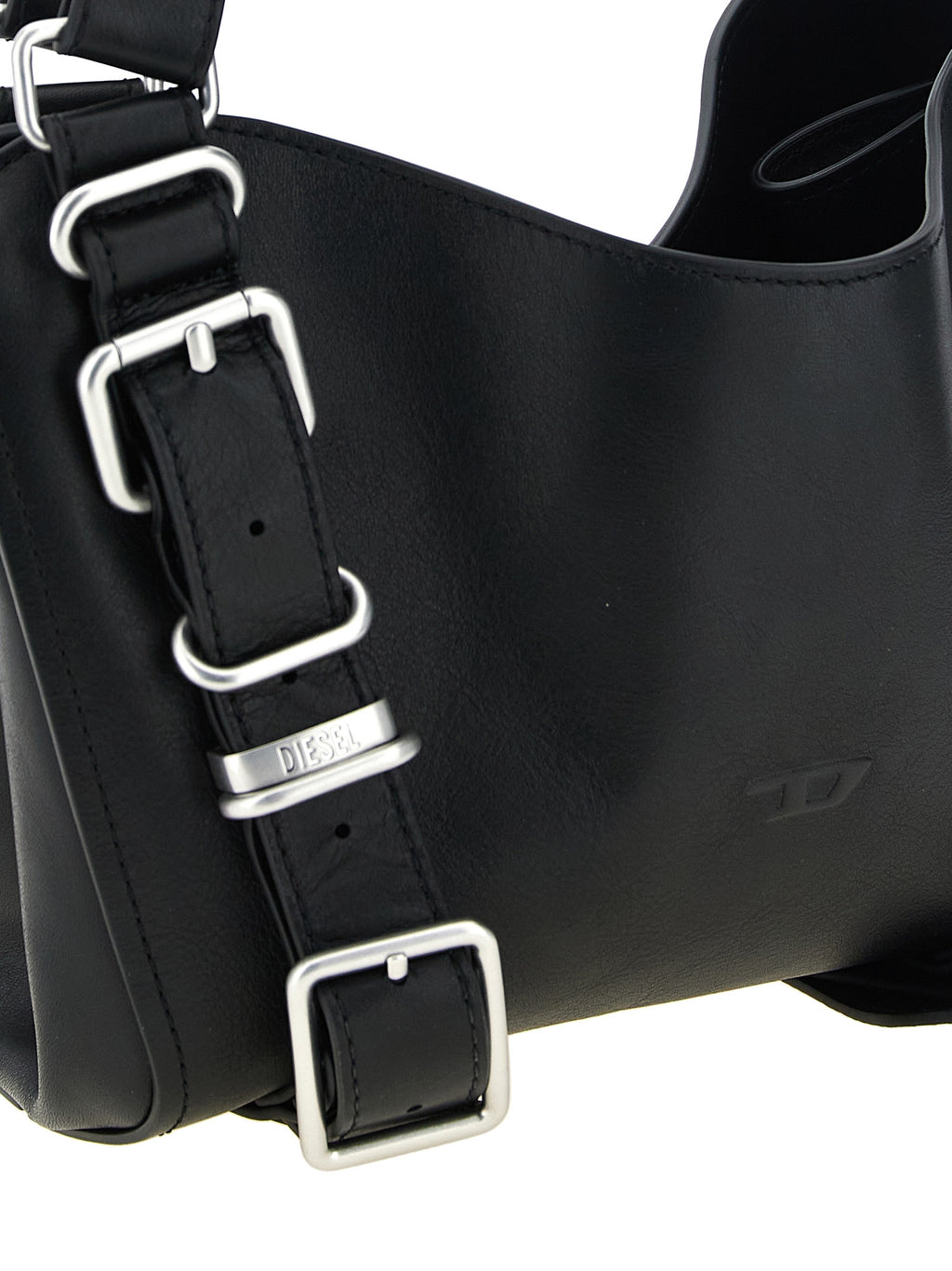 Diesel Black Other Fibres Handbag