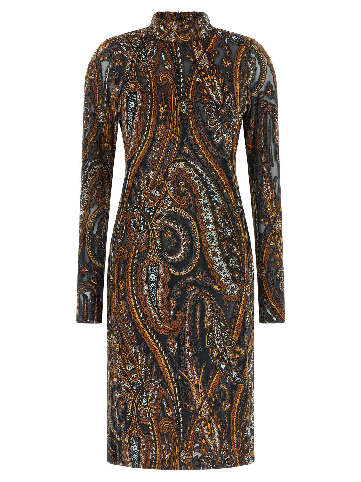 Etro Multicolor Viscose Short Dress