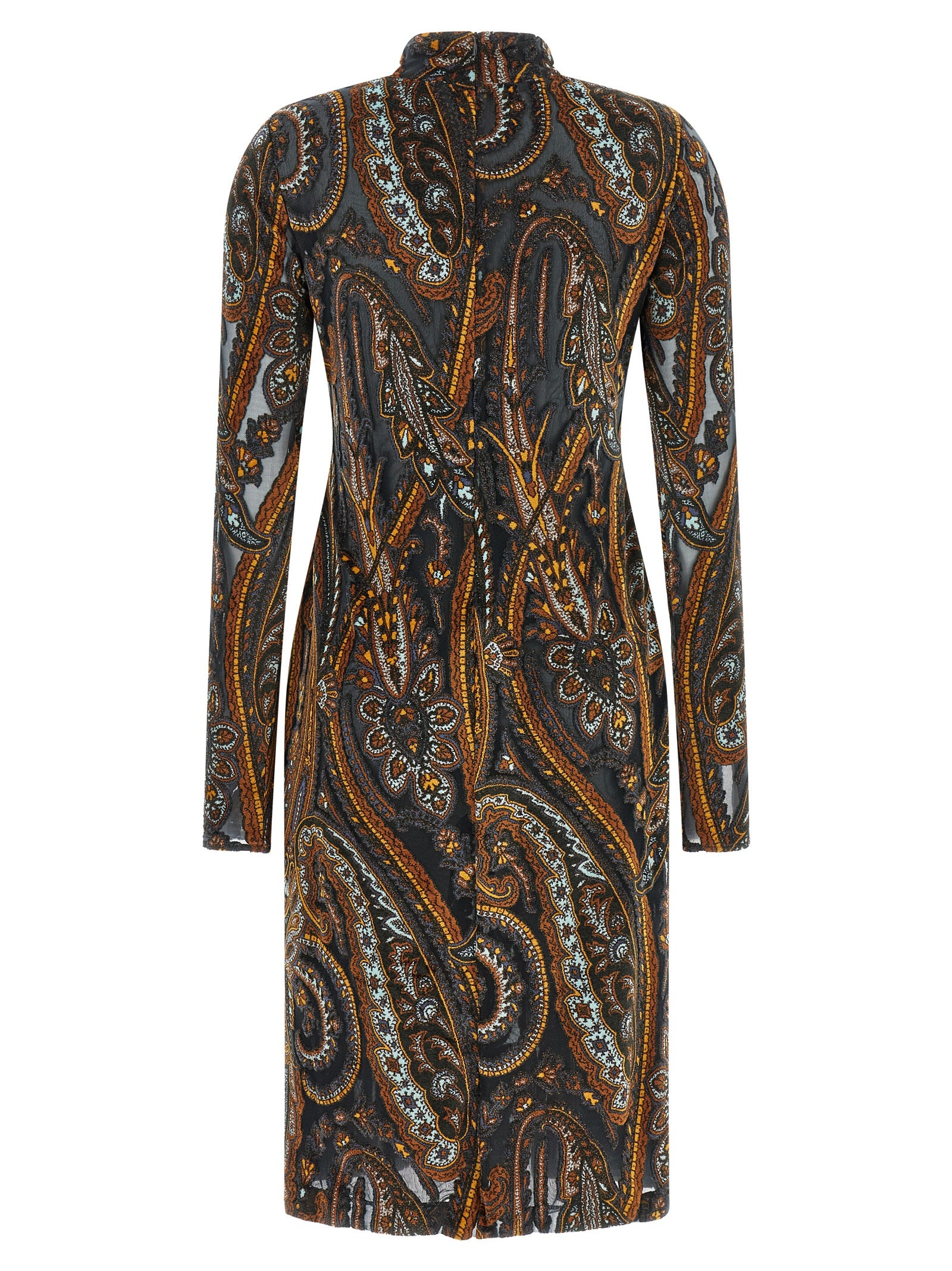 Etro Multicolor Viscose Short Dress