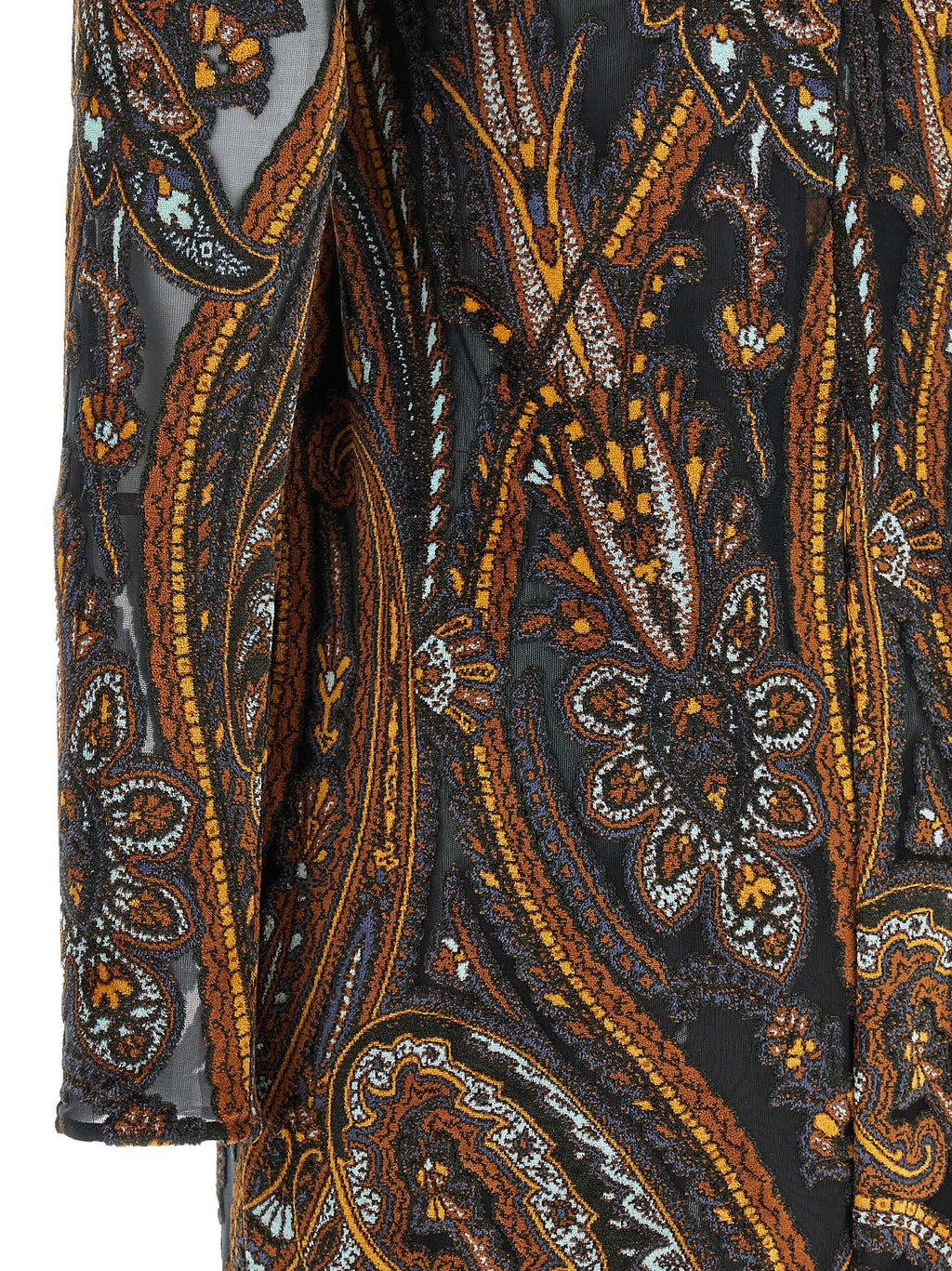 Etro Multicolor Viscose Short Dress