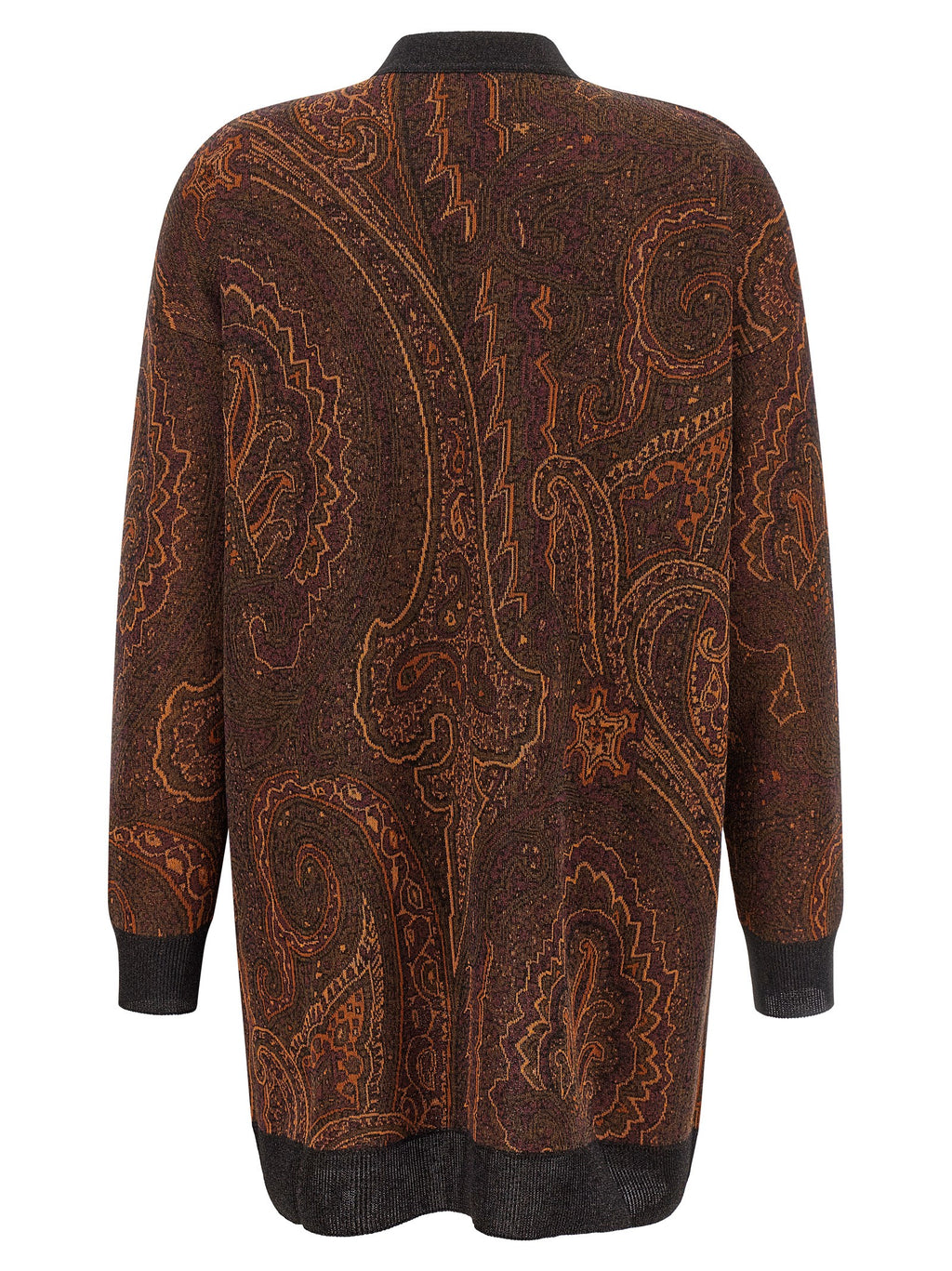 Etro Brown Viscose Cardigan