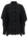 Maison Margiela Black Viscose Blouse